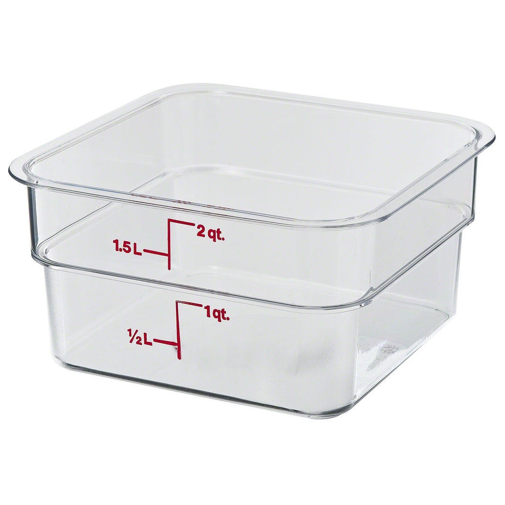 Recipiente cuadrado 1.9 lts. - Cambro China