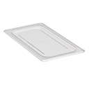 Tapa plana azafate de 1/3 policarbonato transparente - Cambro China