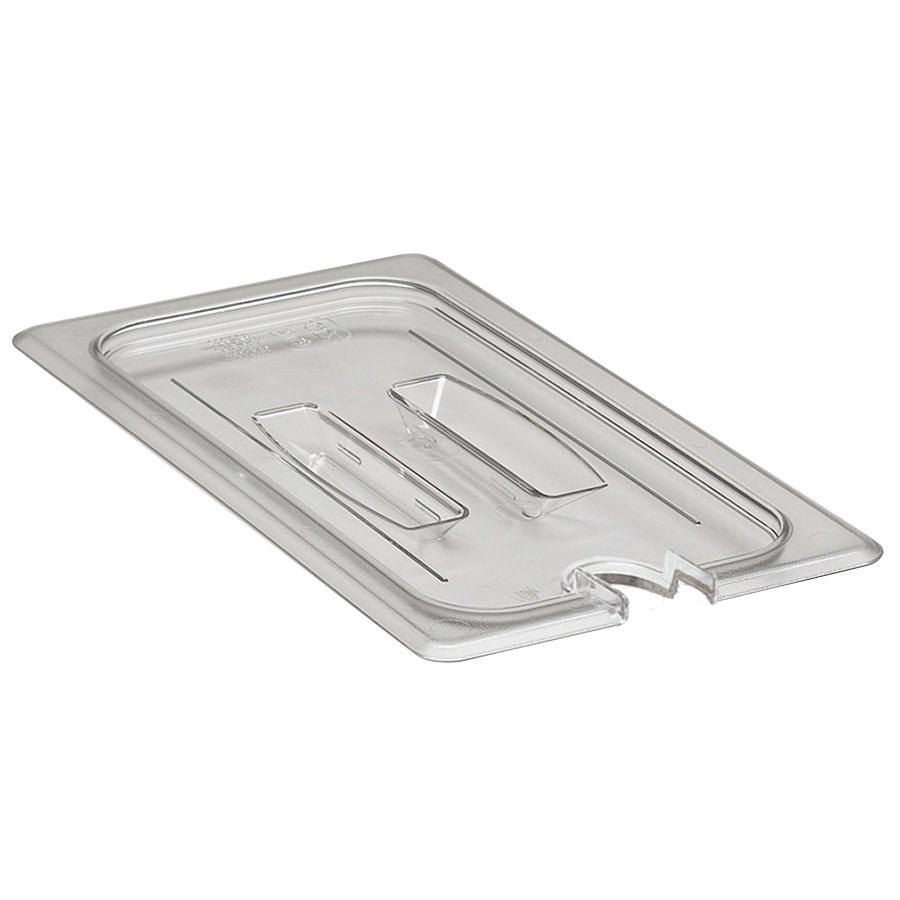 Tapa muesca asa azafate de 1/3 policarbonato transparente - Cambro