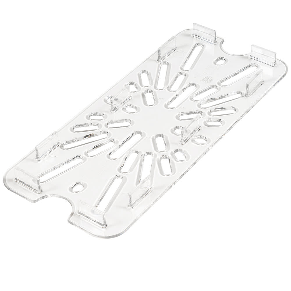 Fondo perforado para 1/3 policarbonato transparente - Cambro