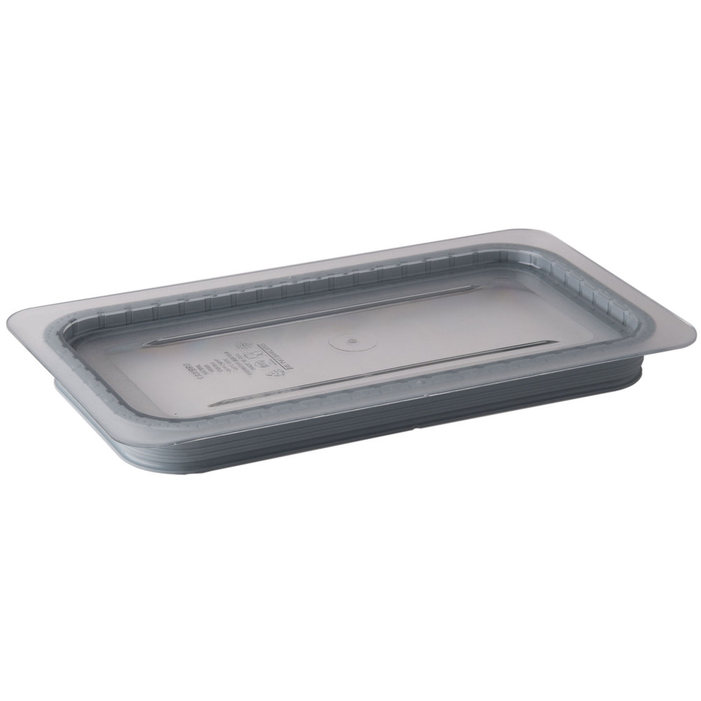 Tapa hermetica azafate de 1/3 policarbonato transparente - Cambro