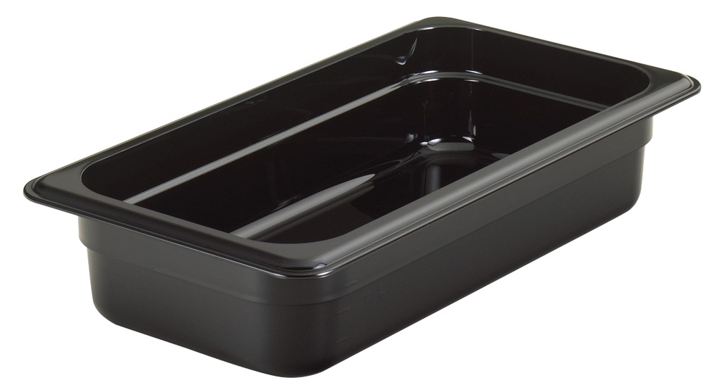 Recipiente 1/3 policarbonato 2.4lts. negro - Cambro