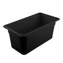 Recipiente 1/3 policarbonato 5.3lts. negro - Cambro