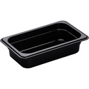 Recipiente 1/4 policarbonato 1.7lts.negro - Cambro