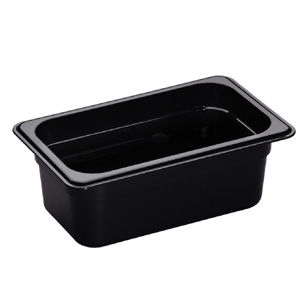 Recipiente 1/4 policarbonato 2.5lts. negro - Cambro China
