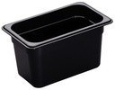 Recipiente 1/4 policarbonato 3.7 lt negro - Cambro USA