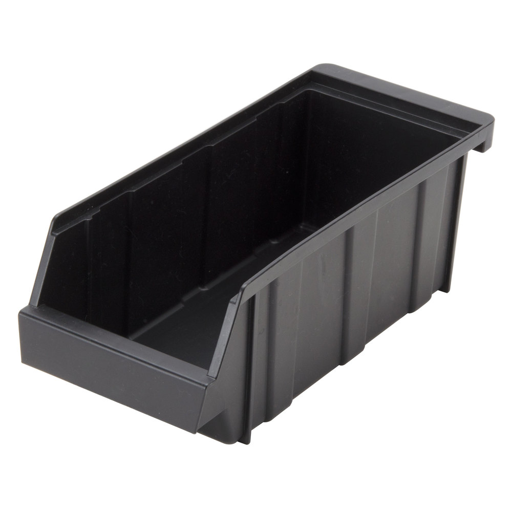 Organizador utensilios polietileno 30.5 x 13cm negro - Cambro USA