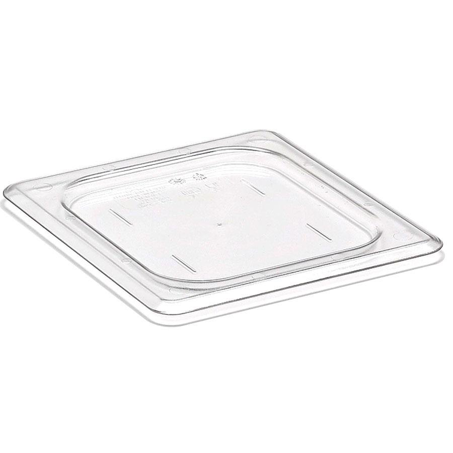 Tapa plana azafate de 1/6 policarbonato transparente - Cambro