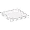 Tapa plana azafate de 1/6 policarbonato transparente - Cambro