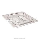 Tapa muesca y asa azafate de 1/6 policarbonato transparente - Cambro China