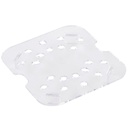 Fondo perforado para 1/6 policarbonato transparente Cambro