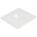 Tapa asa para 1/6 polipropileno translucido - Cambro USA