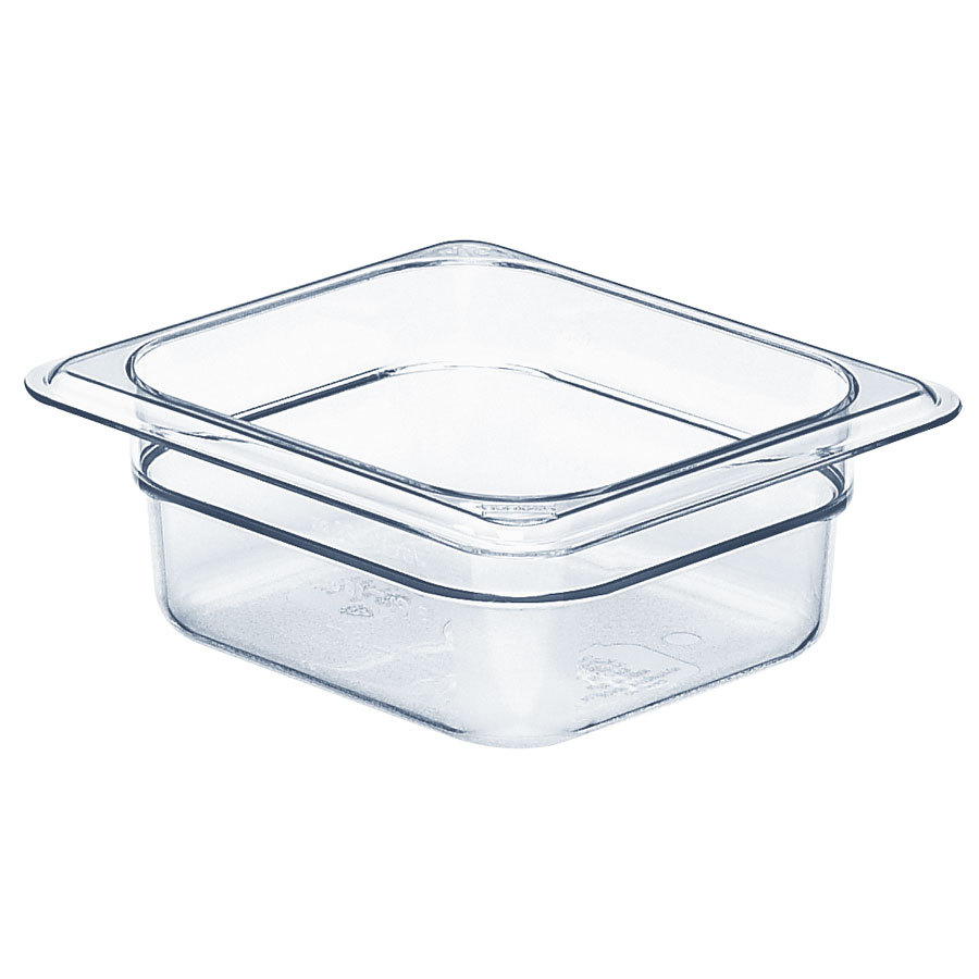 Recipiente 1/6 policarbonato 1 lt transparente - Cambro