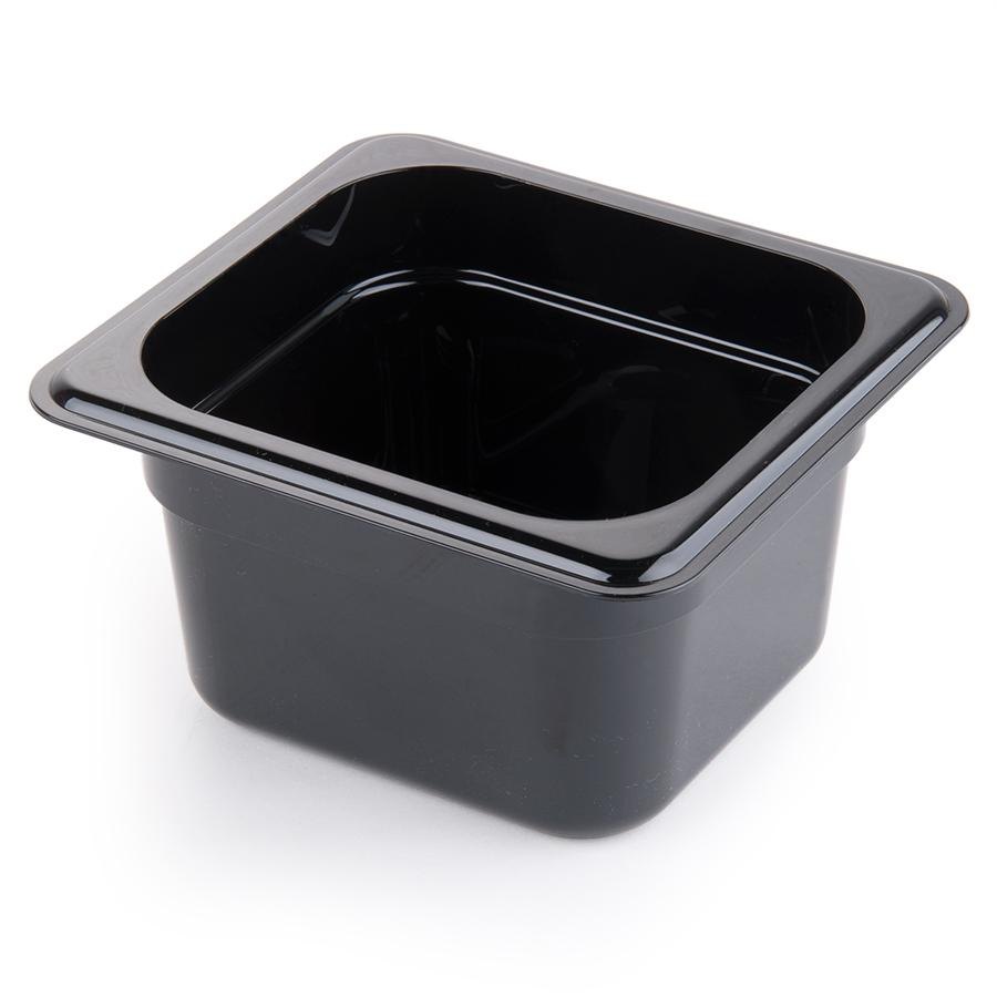 Recipiente 1/6 policarbonato 1.5 lts. negro - Cambro China