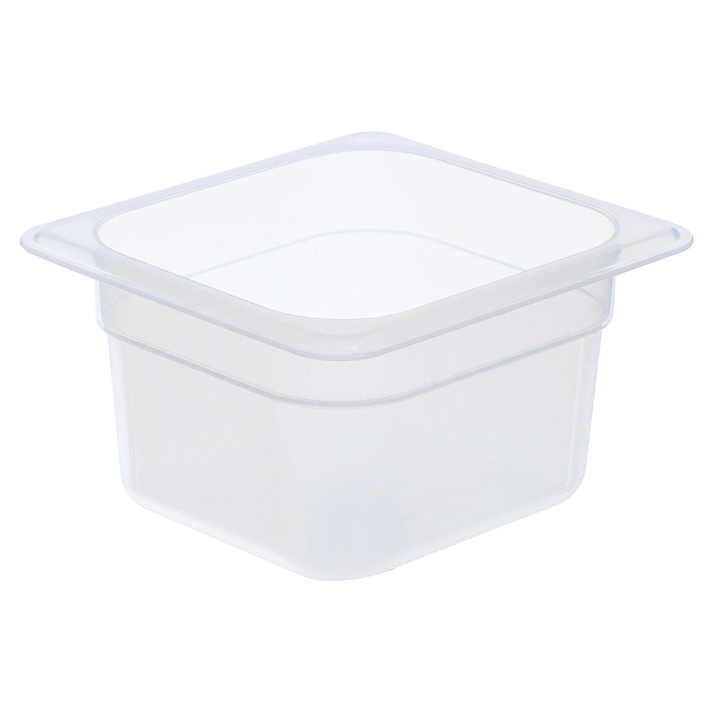 Recipiente 1/6 polipropileno 1.5 lt translucido - Cambro China