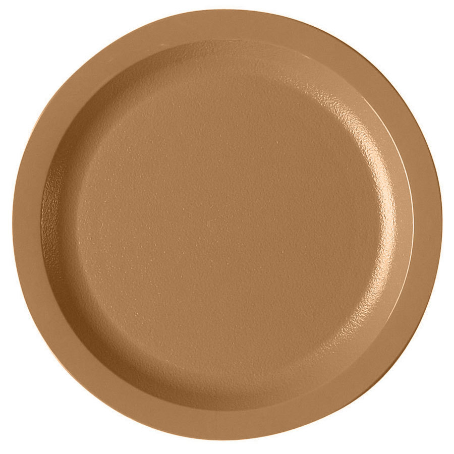 Plato policarbonato borde delgado 18.4cm beige - Cambro