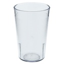 Vaso texturizado 8oz polimero transparente - Cambro USA