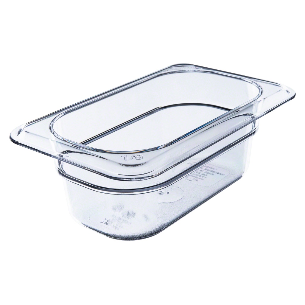 Recipiente 1/9 policarbonato 16oz transparente - Cambro China