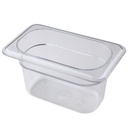 Recipiente 1/9 policarbonato 10cm transparente - Cambro China
