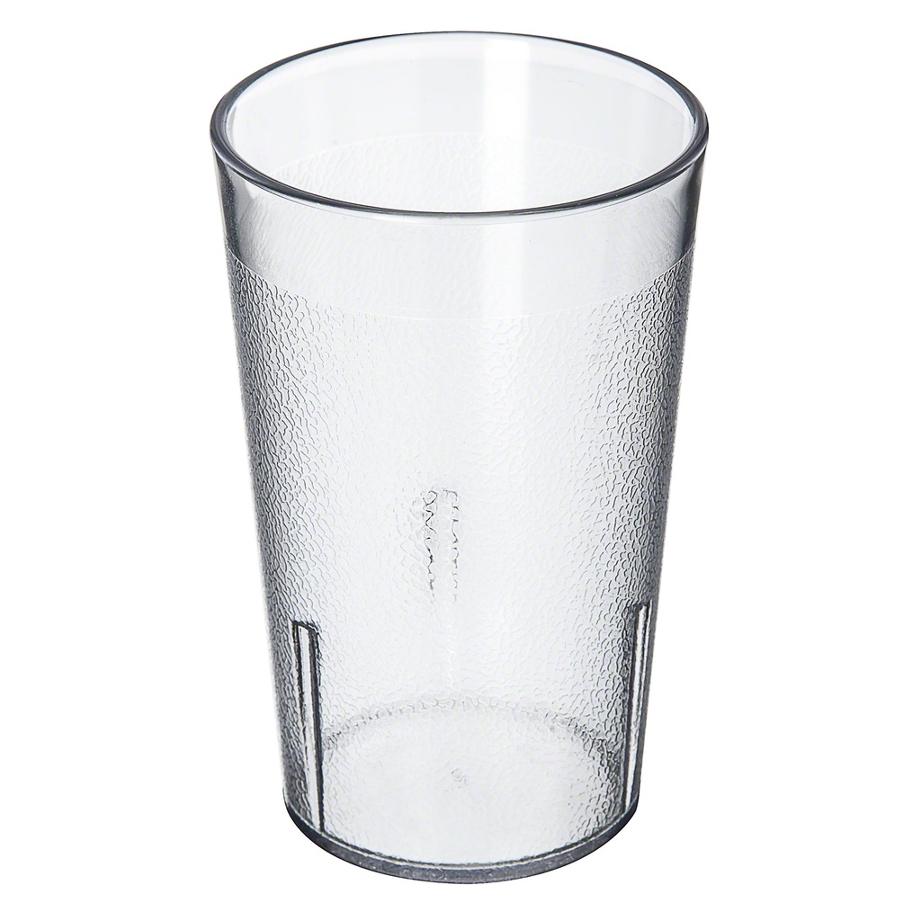 Vaso texturizado 9.5oz polimero transparente - Cambro USA
