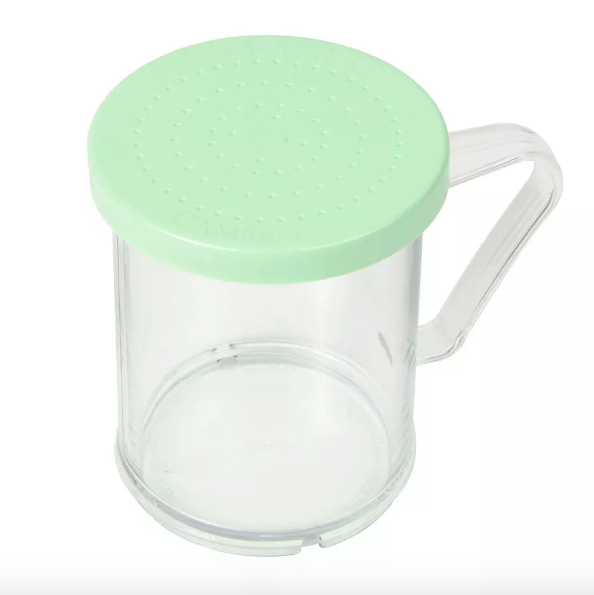 Espolvoreador polvo fino 9.5 oz policarbonato - Cambro USA