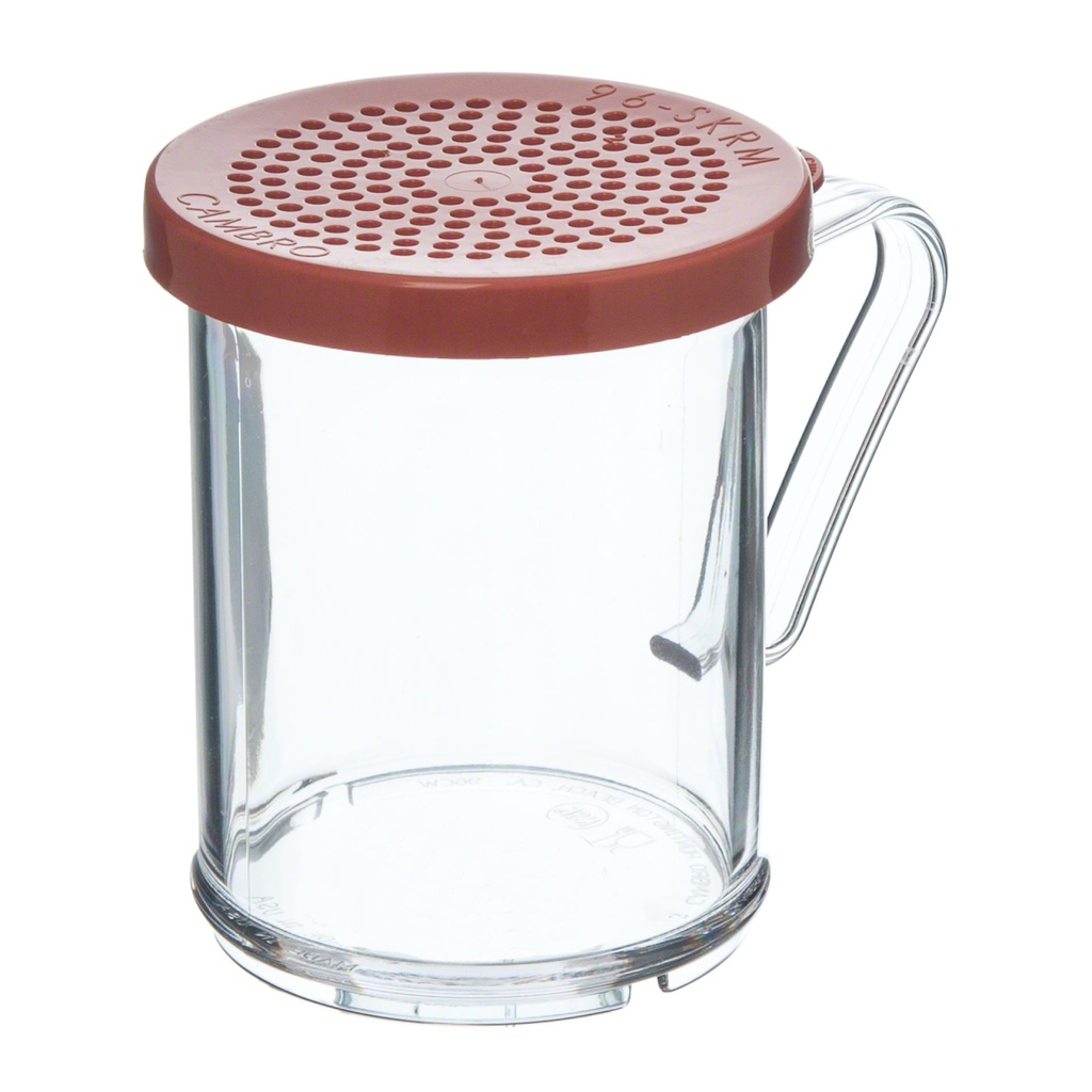 Espolvoreador grano medio 9.5 oz policarbonato - Cambro USA