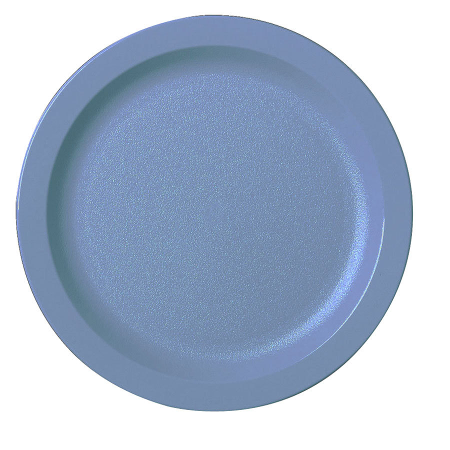 Plato policarbonato borde delgado 22.9cm azul - Cambro