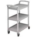 Carro versatil liviano abierto cap. 136 kg gris - Cambro