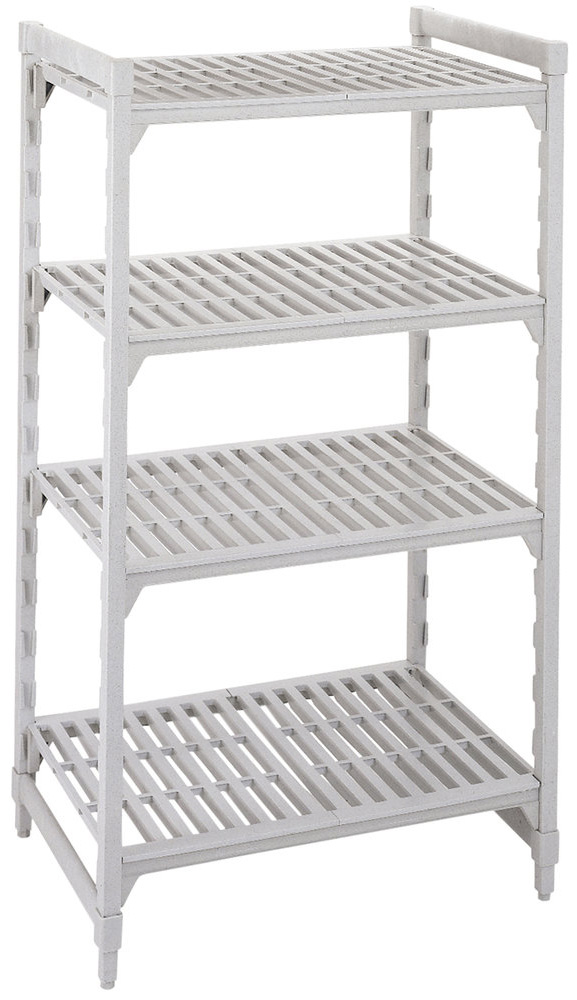 Unidad Inicial Ventilada 4 Estantes premium Camshelving 1.63X91Cm Prof 46Cm - Cambro China