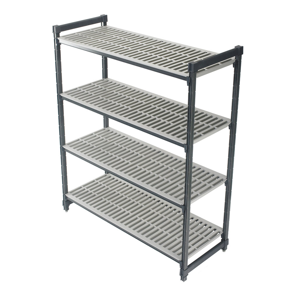 Unidad Inicial Ventilada 4 Estantes Camshelving Elements 1.22X1.83Cm Prof 61Cm (Outlet) - Cambro