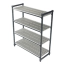 Unidad Inicial Ventilada 4 Estantes Camshelving Elements 1.22X1.83Cm Prof 61Cm (Outlet) - Cambro