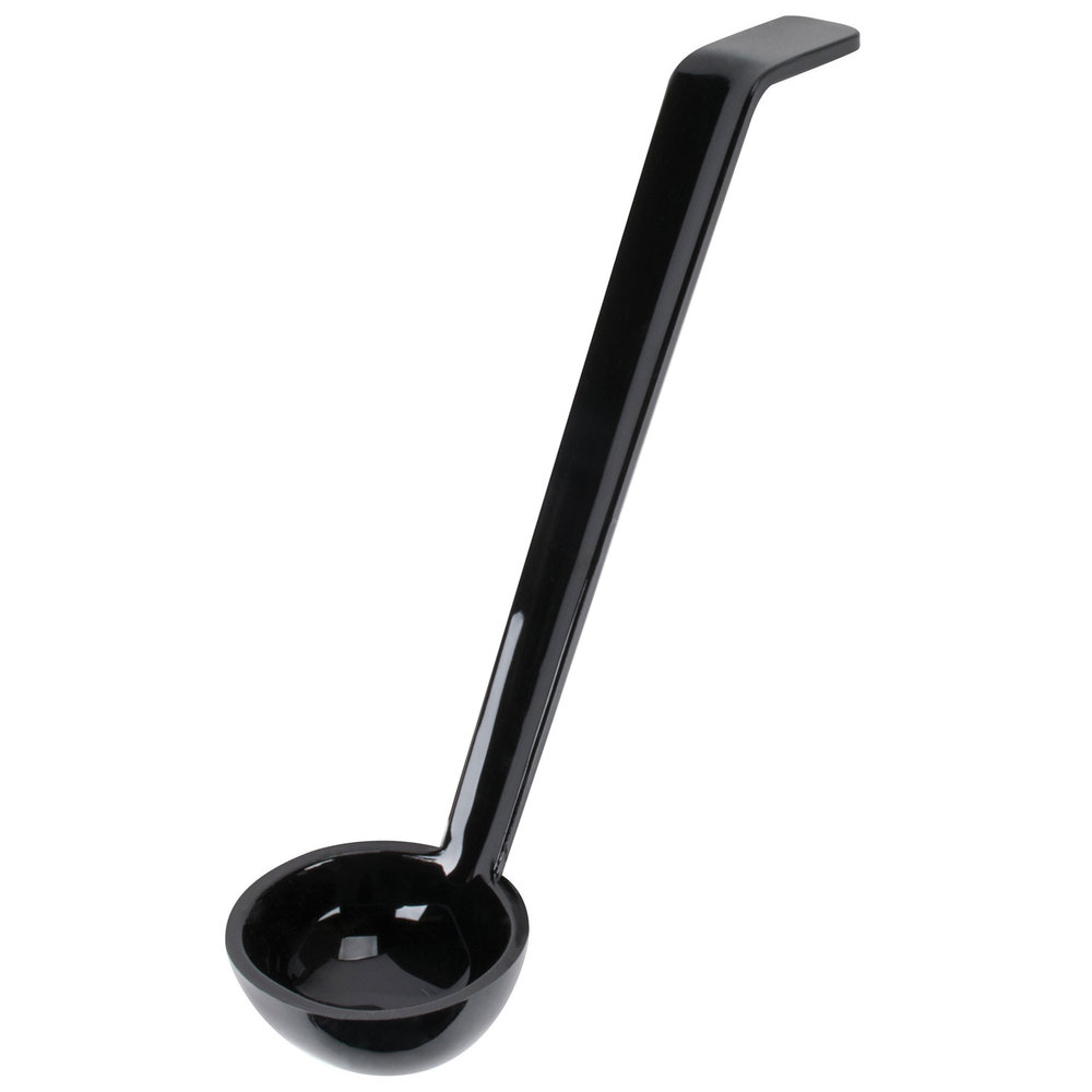 Cucharon policarbonato 25ml 21.6cm negro - Cambro USA