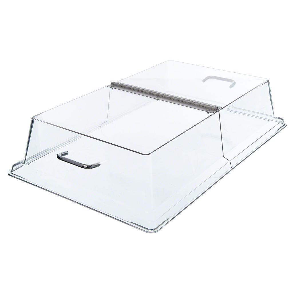 Cubierta exhibicion rectangular con bisagra 55.6 x 35.9 x 12.7cm Cambro