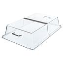 Cubierta exhibicion rectangular con bisagra 55.6 x 35.9 x 12.7cm Cambro