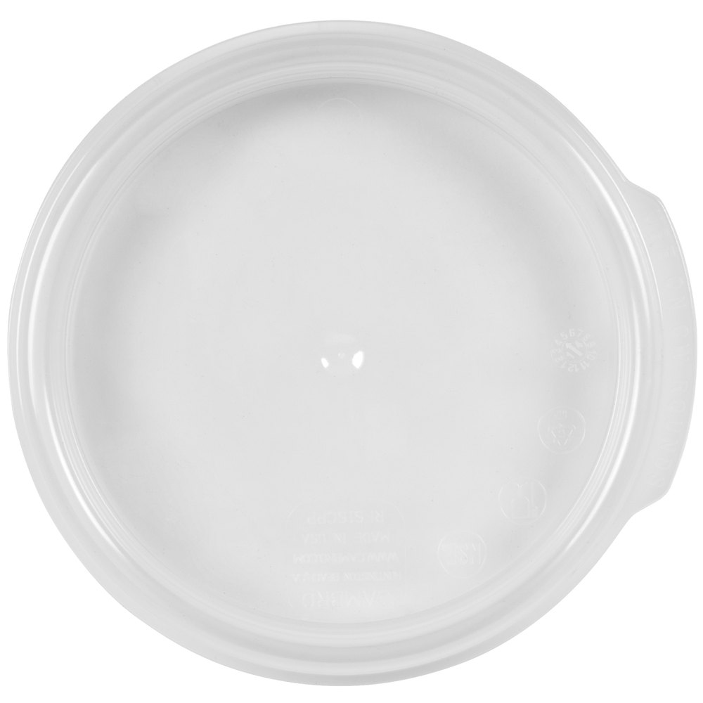 Tapa flexible translucida para recipiente rfscw1 - Cambro USA