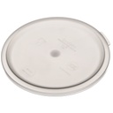 Tapa redonda para recipientes de 1.9 y 3.8lts de polietileno - Cambro