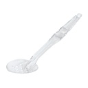 Cuchara perforada buffet 28cm policarbonato transparente - Cambro USA