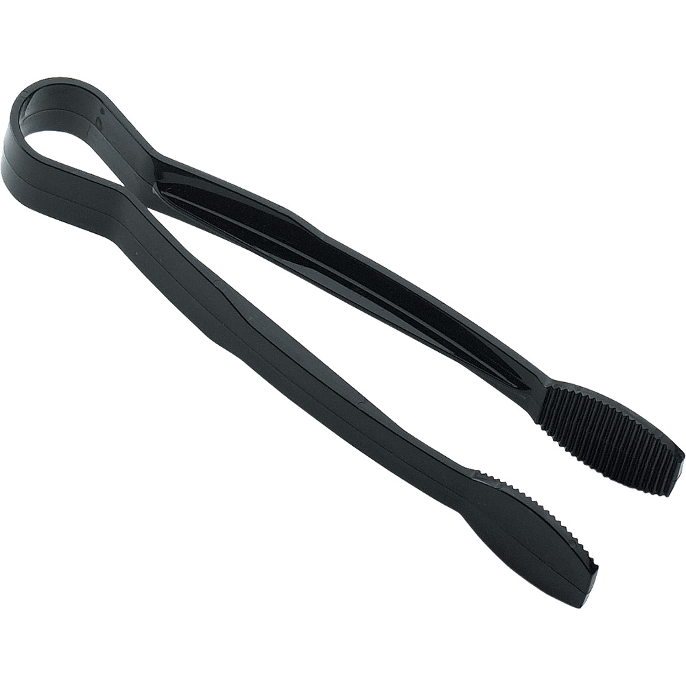 Tenazas de agarre planas 23cm policarbonato negro - Cambro USA