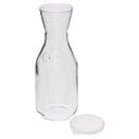 Garrafa con tapa para bebidas 1lt transparente - Cambro