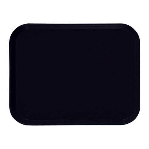 Bandeja fibra vidrio rectangular 36 x 46cm negra - Cambro China