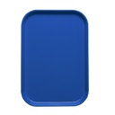 Bandeja fibra vidrio rectangular 36 x 46cm azul - Cambro China