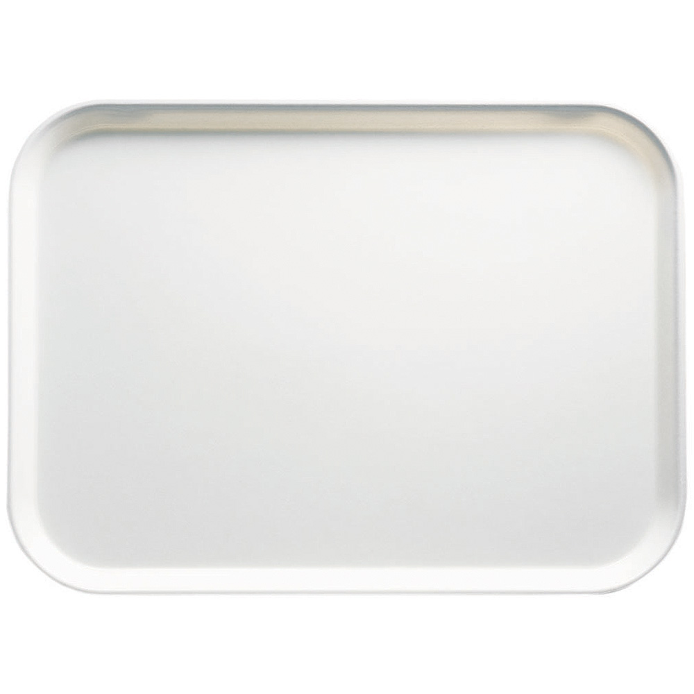 Bandeja fibra vidrio rectangular 36 x 46cm blanco - Cambro China