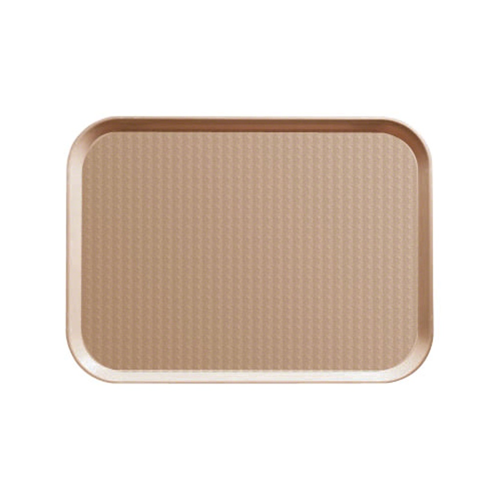 Bandeja servicio polipropileno 26.5 x 34.5cm Marfil Claro - Cambro USA