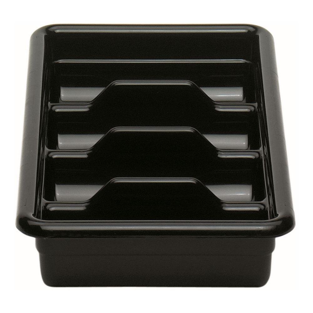 Recipiente para utensilios 4 compartimentos polietileno negro - Cambro