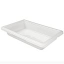 Caja alimentos polietileno 6.6lt 30.5 x 46 x 9cm blanco - Cambro USA