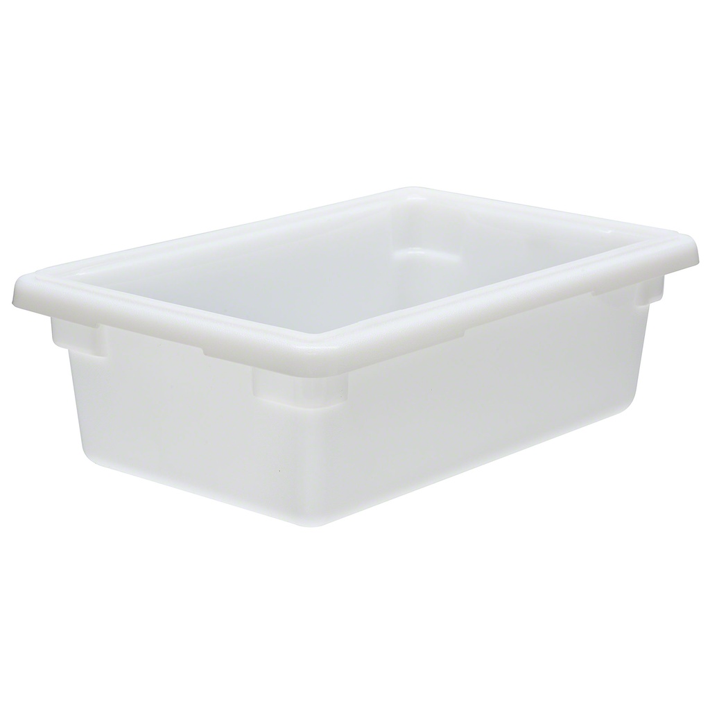 Caja alimentos polietileno 11.4lt 30.5 x 46 x 15cm blanco Cambro