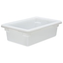 Caja alimentos polietileno 11.4lt 30.5 x 46 x 15cm blanco Cambro