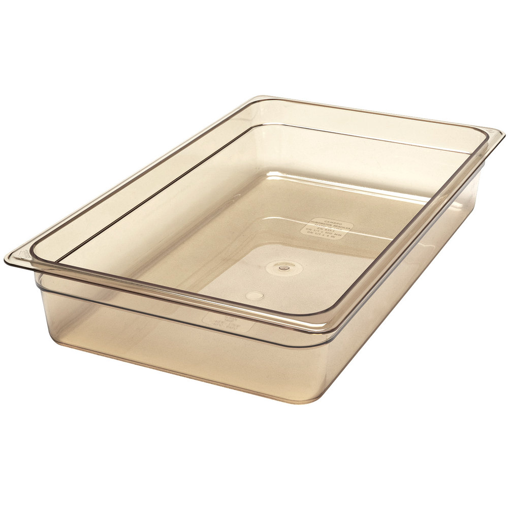 Recipiente full h pan 13.0lts. altas temperaturas ambar - Cambro USA