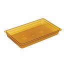 Recipiente full h pans 19.5lts. altas temperaturas ambar - Cambro