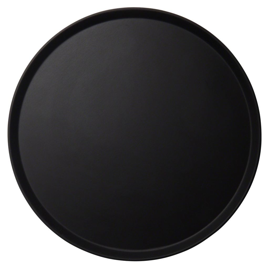 Bandeja antideslizante redonda 49.5 cm negro Cambro